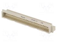 Connector: DIN 41612; socket; male; PIN: 64; straight; THT; a+c; 4mm PANCON