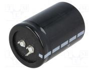 Capacitor: electrolytic; SNAP-IN; 470uF; 400VDC; Ø35x50mm; ±20% KEMET