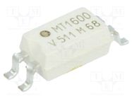 Optocoupler; SMD; Ch: 1; OUT: transistor; Uinsul: 3.75kV; Uce: 70V VISHAY