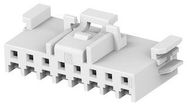 CONNECTOR HOUSING, PLUG, 8POS, 2MM, NAT