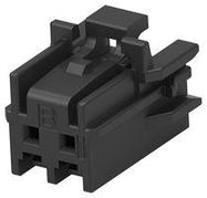 CONNECTOR HOUSING, PLUG, 2POS, 2MM, BLK