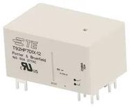 POWER RELAY, DPST-NO, 12VDC, THT