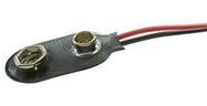 BATTERY STRAP, 9V, WIRE LEADS