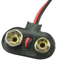 BATT STRAP, PP3 9V X 1, WIRE LEADS