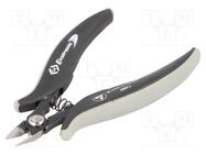 Pliers; cutting,miniature; ESD; 135mm; without chamfer C.K