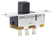 SLIDE SWITCH, SPDT, 0.2A, 30VDC, PANEL