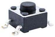 TACTILE SWITCH, 0.05A, 12VDC, 160GF, SMD