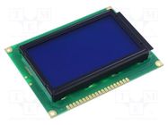 Display: LCD; graphical; 128x64; STN Negative; blue; 93x70x13.6mm RAYSTAR OPTRONICS