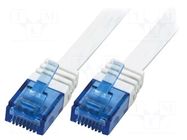Patch cord; RJ45 plug,both sides; U/UTP; 6; stranded; Cu; PVC; 15m LOGILINK