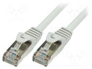 Patch cord; SF/UTP; Cat: 5e; RJ45 plug,both sides; stranded; CCA LOGILINK