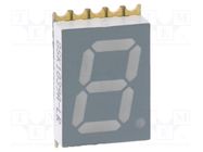 Display: LED; 7-segment; 10mm; 0.39"; No.char: 1; red; 4÷15mcd; SMD OPTOSUPPLY