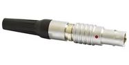 CIRCULAR CONN, PLUG, 2POS, SOLDER