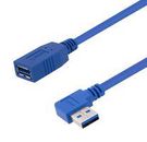 USB CABLE, 3.0, A PLUG-A RCPT, 500MM