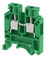 TERMINAL BLOCK, DIN RAIL, 2POS, 8AWG