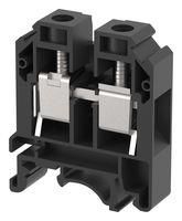 TERMINAL BLOCK, DIN RAIL, 2POS, 3AWG