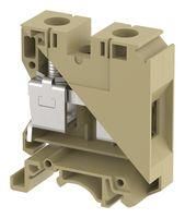 TERMINAL BLOCK, DIN RAIL, 2POS, 1AWG