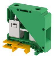 TERMINAL BLOCK, DIN RAIL, 2POS, 00AWG