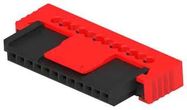 IDC CONN, R/A RCPT, 12POS, 1ROW, 1.27MM