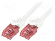 Patch cord; RJ45 plug,both sides; U/UTP; 6; stranded; Cu; LSZH LOGILINK