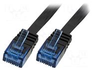 Patch cord; RJ45 plug,both sides; U/UTP; 5e; stranded; CCA; PVC LOGILINK