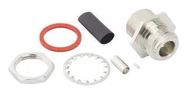 RF COAX CONN, N JACK, 50 OHM