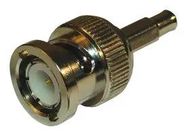 RF COAX CONN, BNC PLUG, 50 OHM