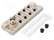 Distribution box; M12; PIN: 5; socket; 30VDC; 4A; ASBS-R; IP65,IP67 LUMBERG AUTOMATION