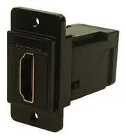 ADAPTER, HDMI RCPT-RCPT, BLACK