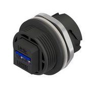 USB ADAPTR, 3.0 TYP A RCPT-RCPT, IP67/68