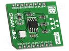 Click board; SRAM memory; SPI; 23LC1024; prototype board MIKROE