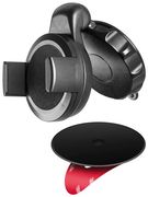 Smartphone Car Mount with Suction Cup Slim, black - for simple, secure mounting in the car