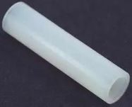 SPACER, ROUND, NYLON, 0.25IN X 25.4MM