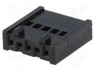 Plug; wire-board; female; Minimodul; 2.5mm; PIN: 5; w/o contacts LUMBERG