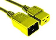 POWER CORD, IEC C20-C19, 1M, 16A/250V