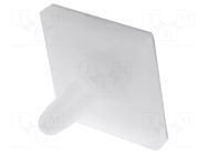 PCB distance; polyamide; L: 4.8mm; self-adhesive,snap fastener ESSENTRA