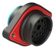 CIRCULAR CONN, RCPT, 18POS, CRIMP