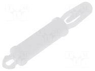 Assembly stud; polyamide; L: 12.7mm; latch/latch; Ø2: 2.54mm ESSENTRA