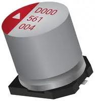 CAP, 100UF, 35V, ALU ELEC SMD, POLYMER