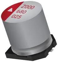 CAP, 1500UF, 10V, ALU ELEC SMD, POLYMER