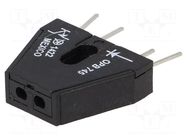 Sensor: photoelectric; diffuse-reflective; THT; Range: 3.81mm OPTEK TECHNOLOGY