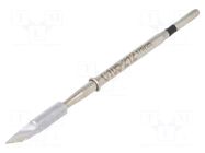 Tip; knife; 0.3x2.5mm JBC TOOLS