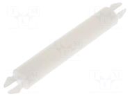 Assembly stud; polyamide; L: 25.4mm; latch/latch; Ø2: 3.18mm ESSENTRA