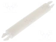 Assembly stud; polyamide; L: 25.4mm; latch/latch; Ø2: 3.18mm ESSENTRA