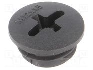 Stopper; M12; 1.5; IP54; polyamide; black; SKINDICHT®; 6mm LAPP