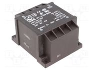 Transformer: encapsulated; 60VA; 115VACx2; 9V; 9V; 3333mA; 3333mA HAHN