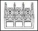 TERMINAL BLOCK, BARRIER, 3 POSITION, 14-2AWG