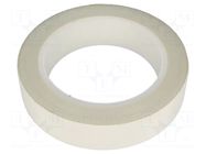 Tape: electrical insulating; W: 25mm; L: 33m; Thk: 0.18mm; white IPT