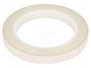 Tape: electrical insulating; W: 12mm; L: 33m; Thk: 0.18mm; white IPT