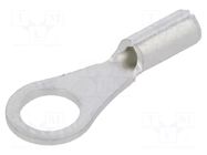 Tip: ring; M3; 0.1÷0.5mm2; crimped; for cable; non-insulated; 3.2mm JST