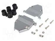 Enclosure for connectors: D-Sub; D-Sub 25pin,D-Sub HD 44pin ENCITECH
